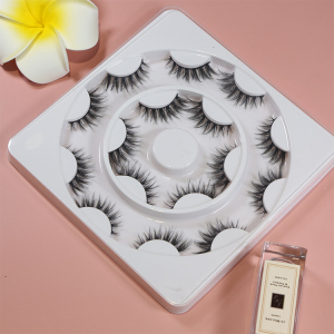 Professional eyelash factory beauty mink false eyelashes, natural looking 3d premium mink lashes