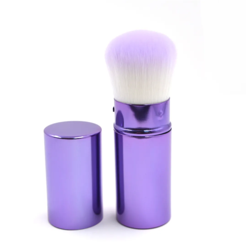 High Quality Single Powder Brush Cosmetic Brushes Retractable Brush