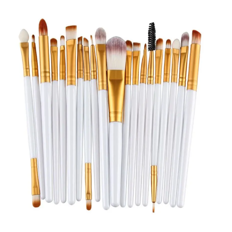 20PCS Cosmetic Eyeshadow Sponge Makeup Brush Set