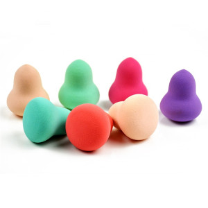 JLY professional beauty tool manufacture facial makeup use for girls special design make up puff blending foundation sponge 