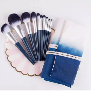 10PCS Hot Sell Cloth Pouch Makeup Brush