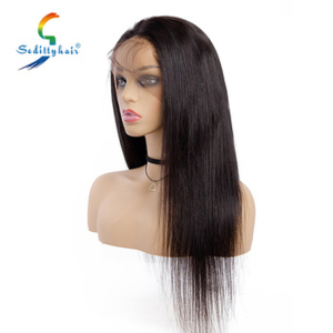 wholesale Brazilian hair human hair full lace wig remy straight full lace wig