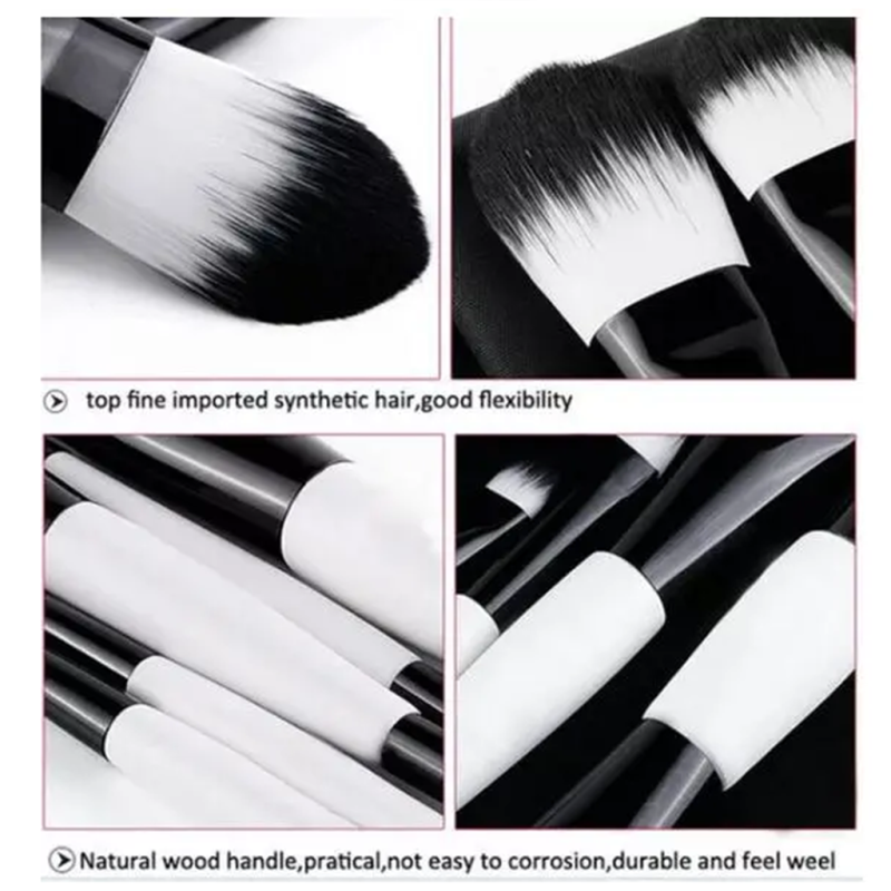 Foundation Brush Dual-Sides 5 PCS Makeup Brush