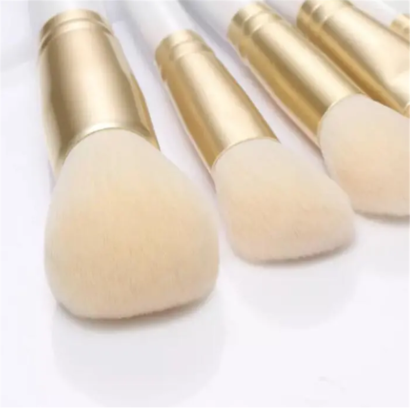 10PCS High Quality Wooden Handle Makeup Brush