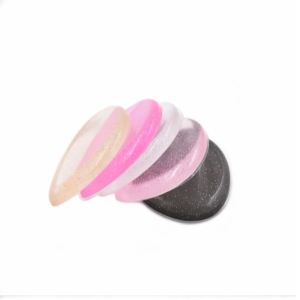 Hot Sell Flower Printing Colorful Cosmetic Makeup Puff Silicone Makeup Sponge