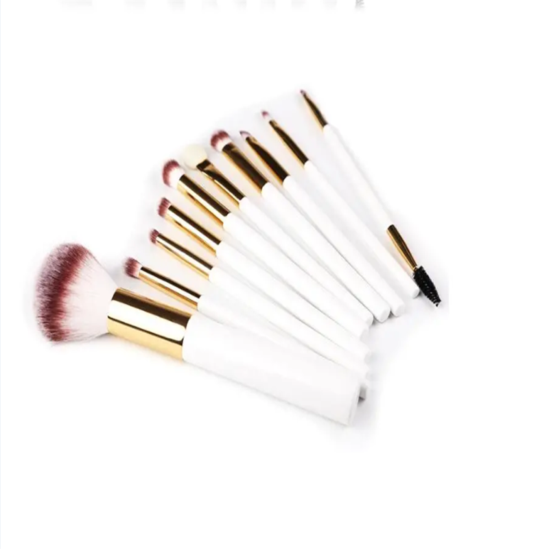 14PCS Hot Sell White Handle High Quality Makeup Brush