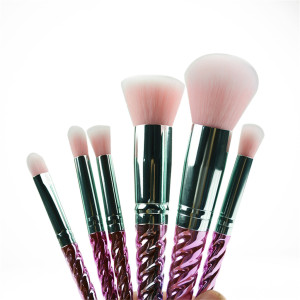 Professional makeup brush set 6 piece cosmetic makeup brush kit pincel maquillaje escova 
