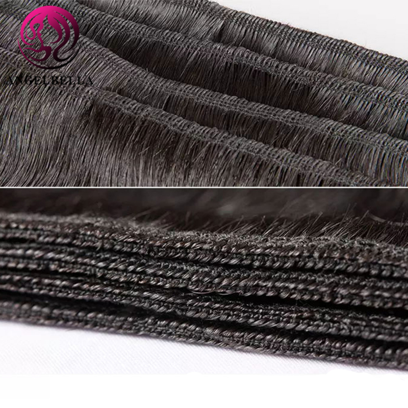 Cuticle Aligned Hair Vendors Brazilian Straight Hair Bundles Weave Natural Black Color Human Hair Weave 