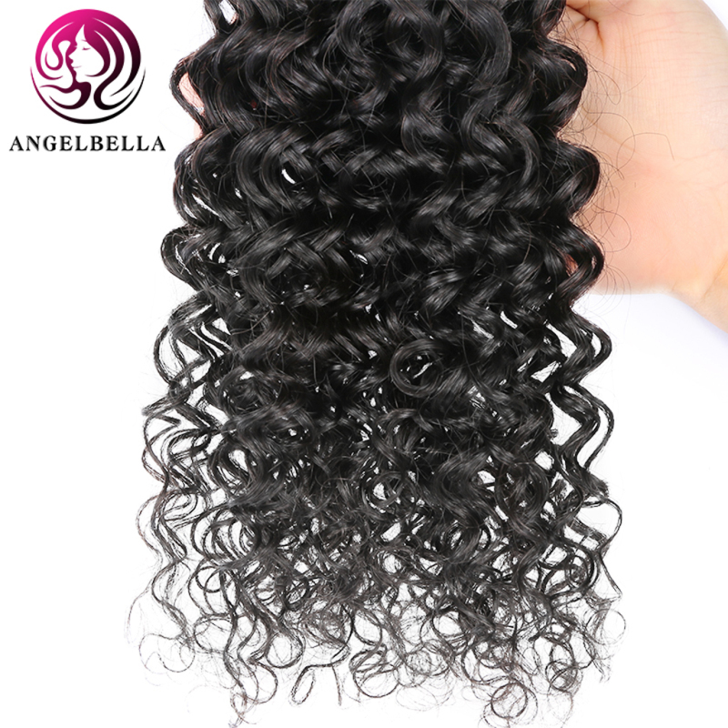 Bouncy Jerry Curly Human Hair Weaving 26 28 30 Inch Long Curly Remy Hair Bundles