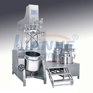 CE high shear Vacuum emulsifier mixing for paste, silicone oil making machine