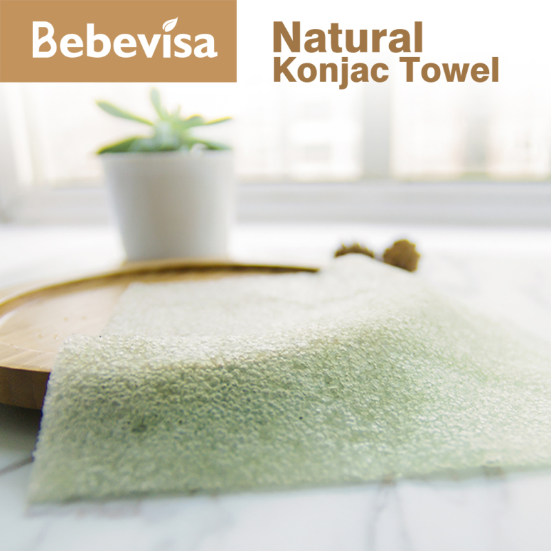 Natural konjac towel