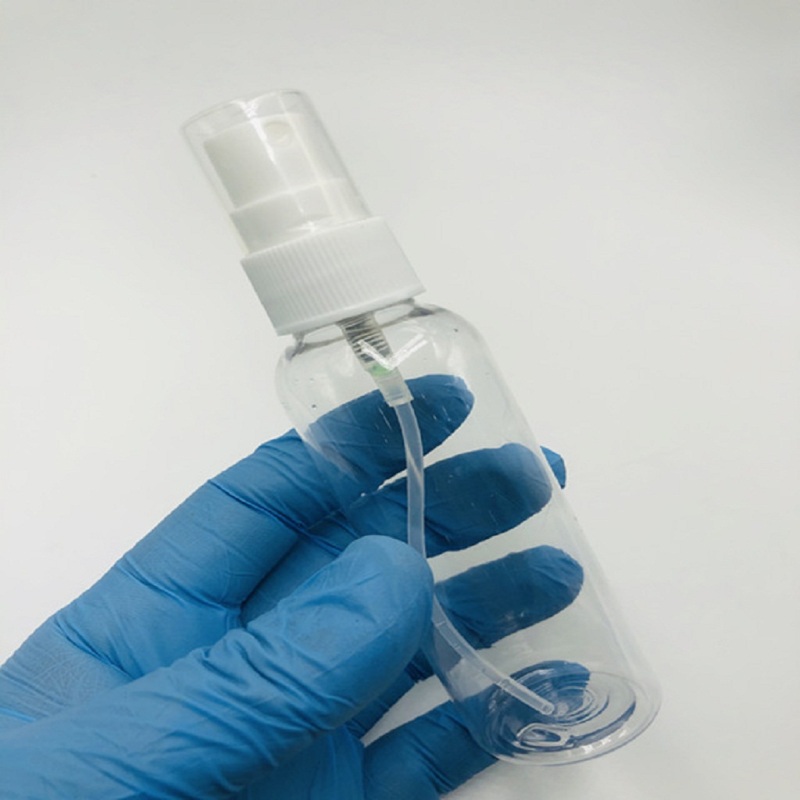 Customized 60ml plastic spray bottle hand wash mini disinfectant bottle for hand wash 