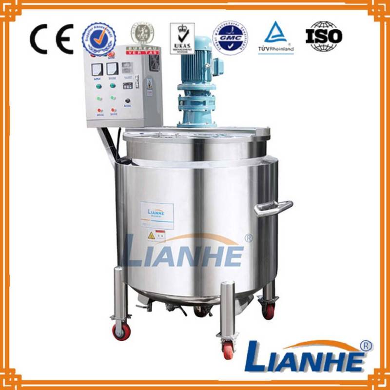 Stainless Steel Liquid Bar Soap Production Line Hand Sanitizer Gel Making Machine 
