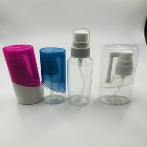 Customized 60ml plastic spray bottle hand wash mini disinfectant bottle for hand wash 