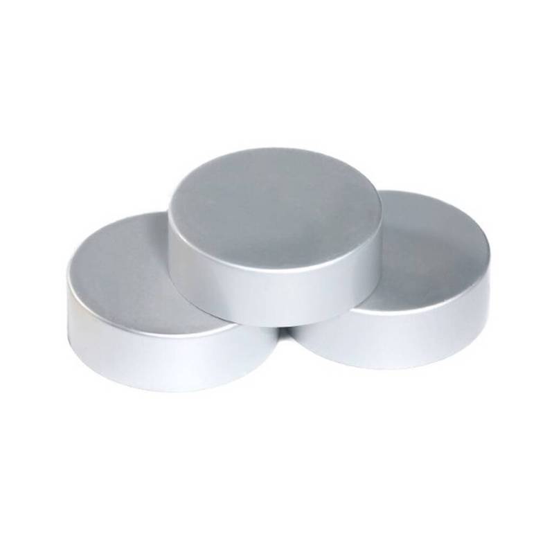 China Manufacturer Cosmetic Packaging 45mm Diameter Cream Jar Aluminum Cap