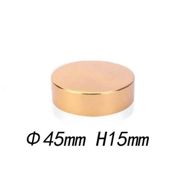 China Manufacturer Cosmetic Packaging 45mm Diameter Cream Jar Aluminum Cap