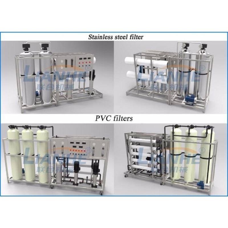 Water Treatment System Borehole Water Treatment Machine Water Treatment 500L/1000L/2000L 