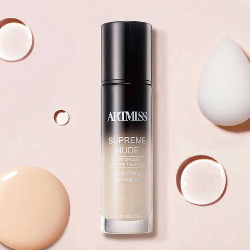 Makeup for face—foundation