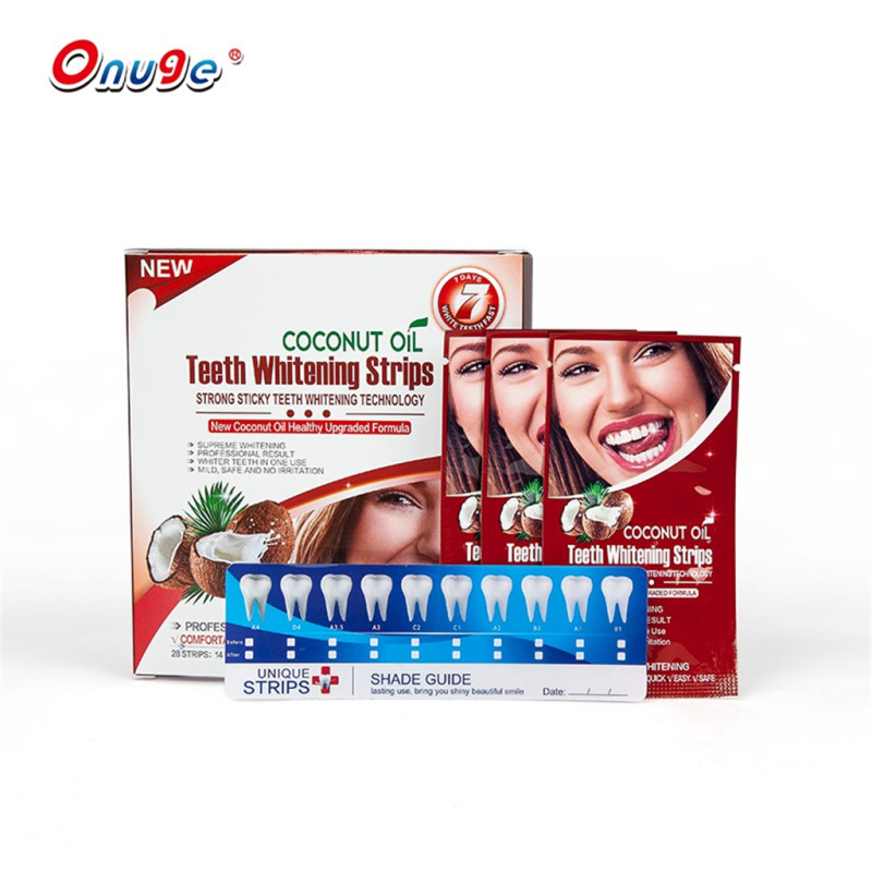 Teeth Whitening Dry Coconut Oil Strips