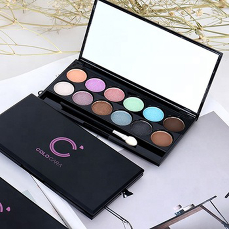 makeup shimmer private label eyeshadow palette 