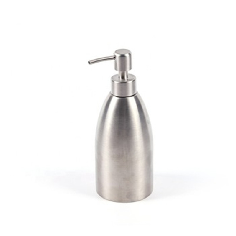Custom types of design silicon stainless steel bottle for travel shampoo set 