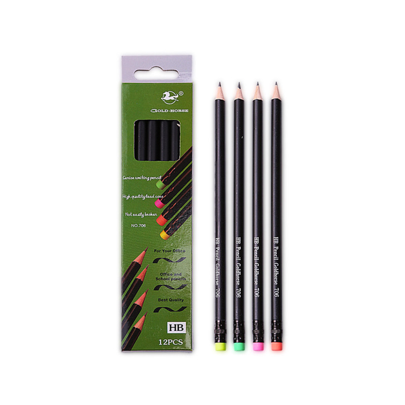 Black lead pencil