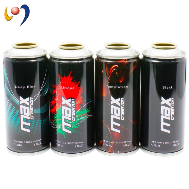 Aerosol Use Metal Material Tinplate Cans for Body Spray 