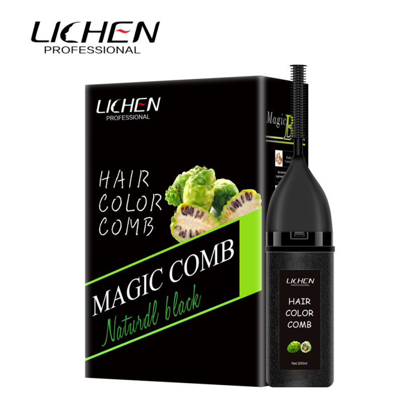 Black Magic Comb Dye Easy Operation Fast Coloring Products 
