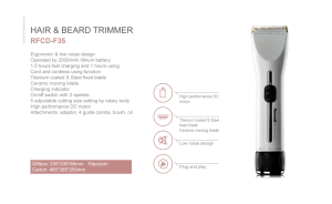 Hair Beard Trimmer  RFCD-F35