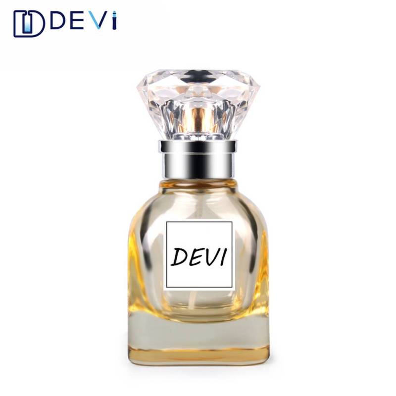 30ml~100ml Special Designed Artistic Cap Glass Perfume Bottle