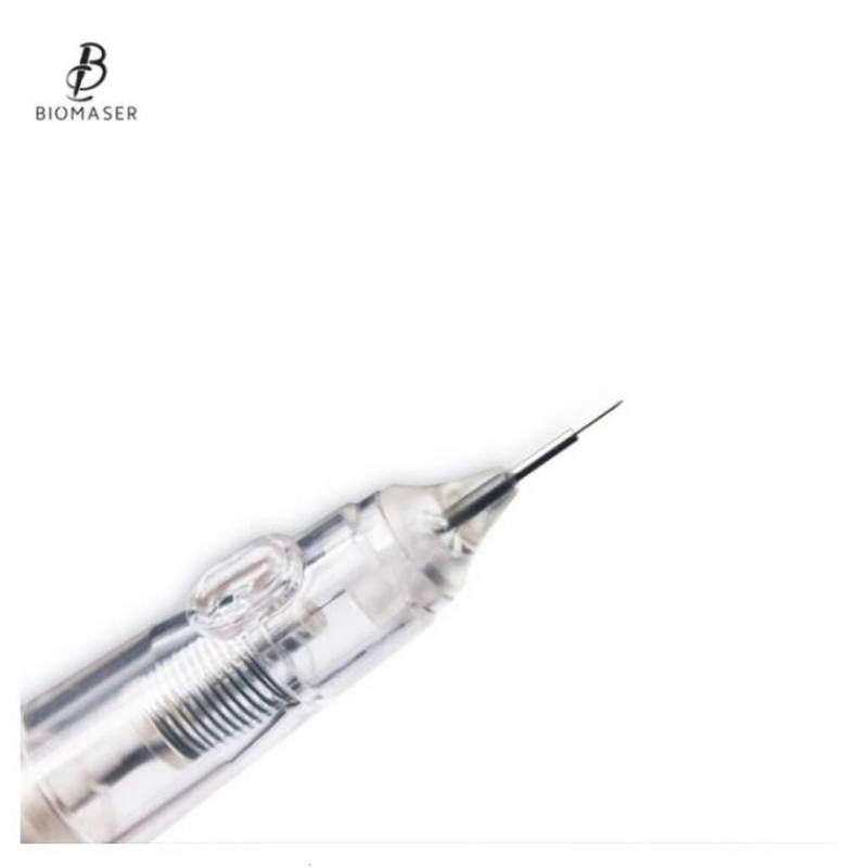 10PCS back flow Biomaser Permanent Makeup Needles with Membrane Cartridges Needles Tattoo Machine Pen