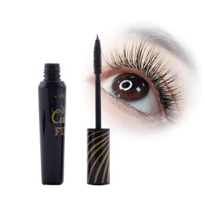 Zuofun Cosmetic Organic Waterproof Eyelash Private Label 3D Fiber Mascara Brush OEM 