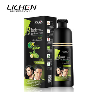 Private label is available hair color shampoo 400ml no harm for hair easy to use no dirty skin herbal 