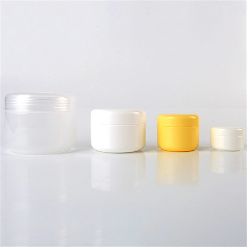 Cream Jar used superior quality round acrylic cream clean plastic jar 