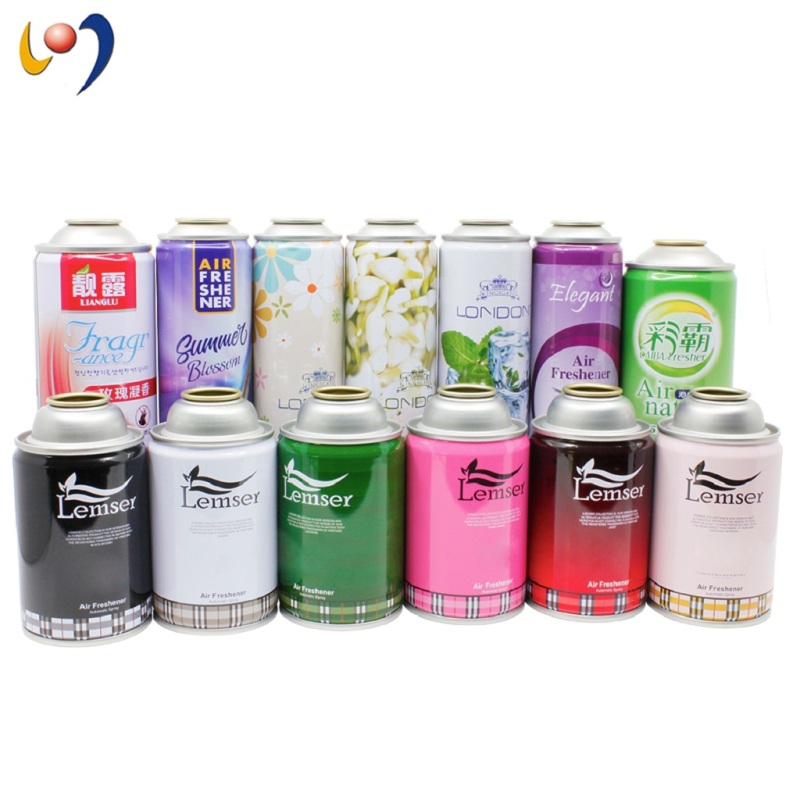 Aerosol Tin Cans Metal Can for Air Freshener, Body Splash 
