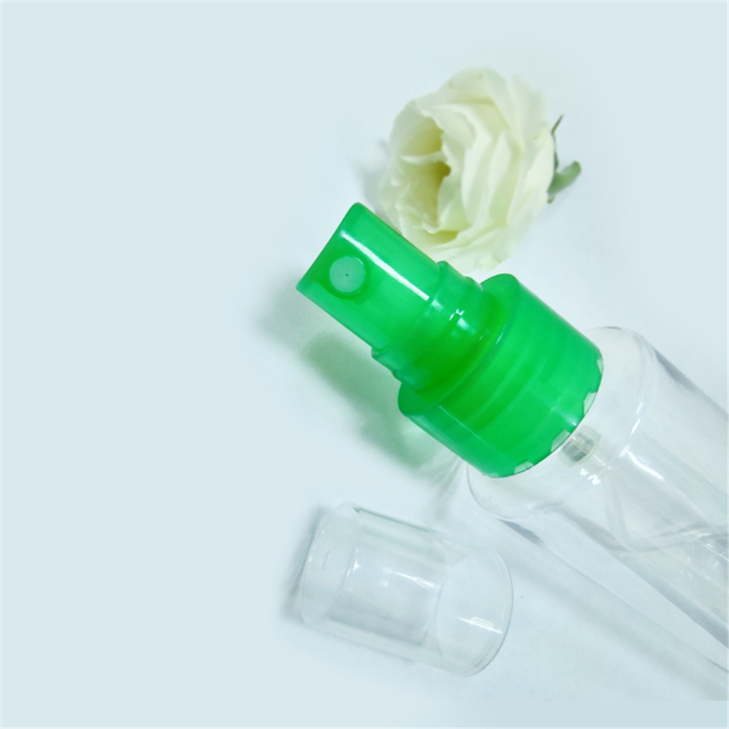 30ml 50ml 100ml 150ml clear PET sanitizer cosmetic skin care mist sprayer bottle 