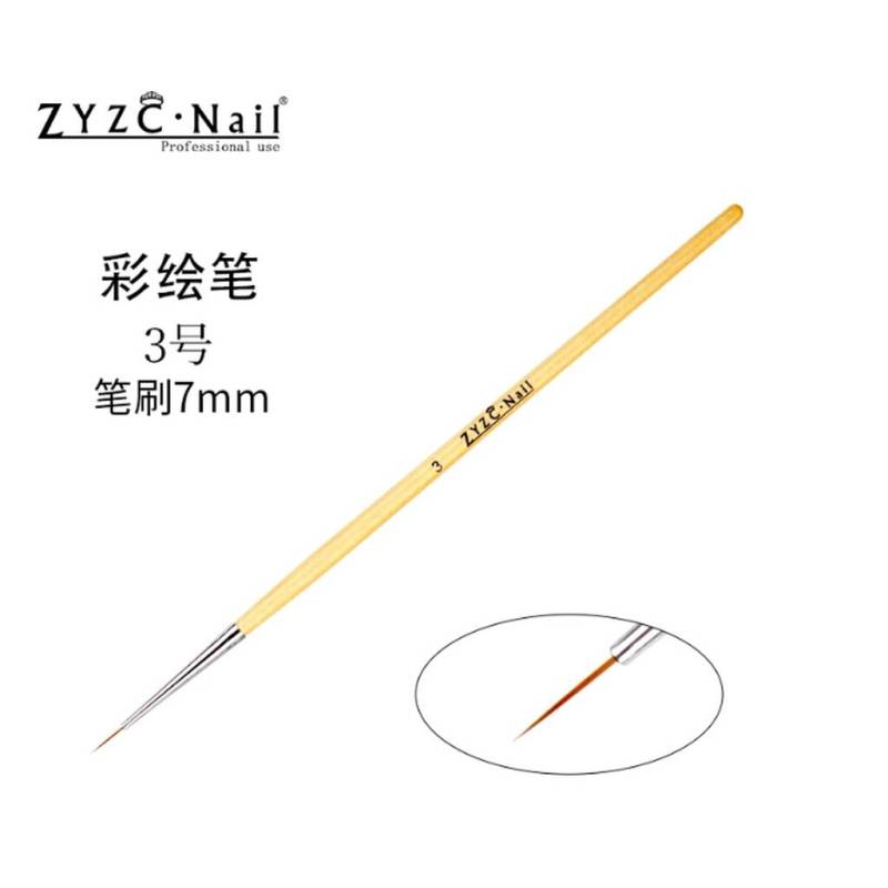 ZYZC Nail Art Tools To Draw a Thin Line Wire Painting Brush To Draw a Thin Line Wire Painting Pen 
