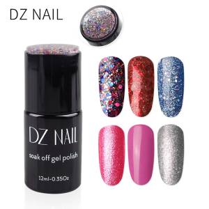 DZ High quality nail gel polish manufacture uv led color nail gel polish uv led 