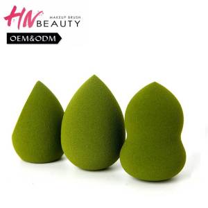 Eco-friendly Soft Face Foundation Powder Puff Tool Non-Latex Makeup Sponge Blender Non-allergenic Cosmetic Factory Wholesale