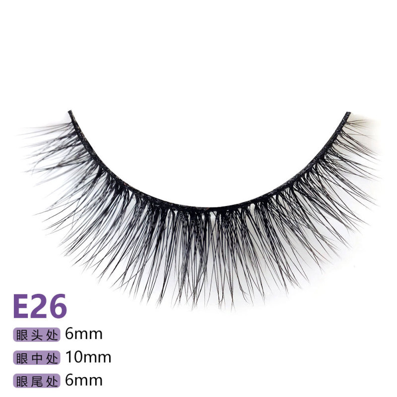 High quality wholesale natural false whole sale 3d mink eyelashes vendor 
