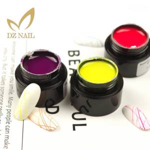 DZ 2020 Newest Elastic Drawing Gel Soak off UV Spider Gel Polish For Nail Art