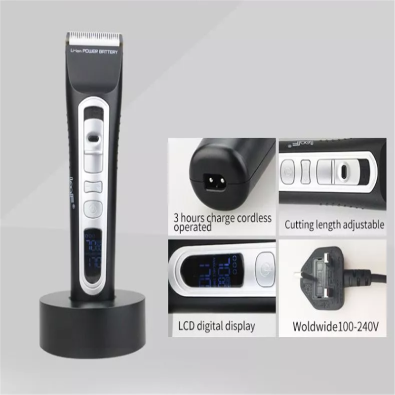 New Rechargeable High Capacity Cutting Machine Cordless Hair Trimmer Professional Clipper For Men