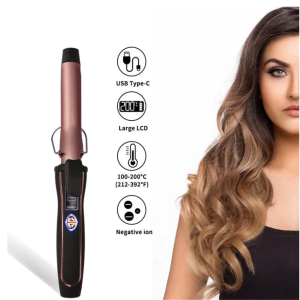 Hair Straightener And Curling Tourmaline Ceramic New Iron For Straightening Dryer Multifunctional Curler Brush Comb With