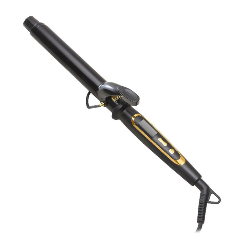 Factory price High Quality 4 sizes Black barrel Hair curling iron Hair curler 