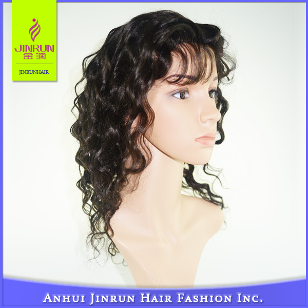Wholesale Body Weave Hair Full Lace Wig, 100% Virgin Human Hair Wig