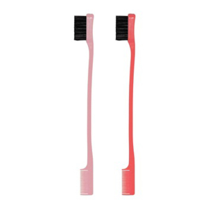 Good quality customized color 2-in-1 Edge Control and Hair Brush,edge brush