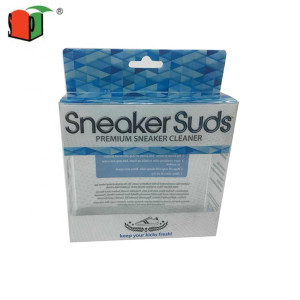 Factory price personal care plastic packaging box for sneaker cleaner 