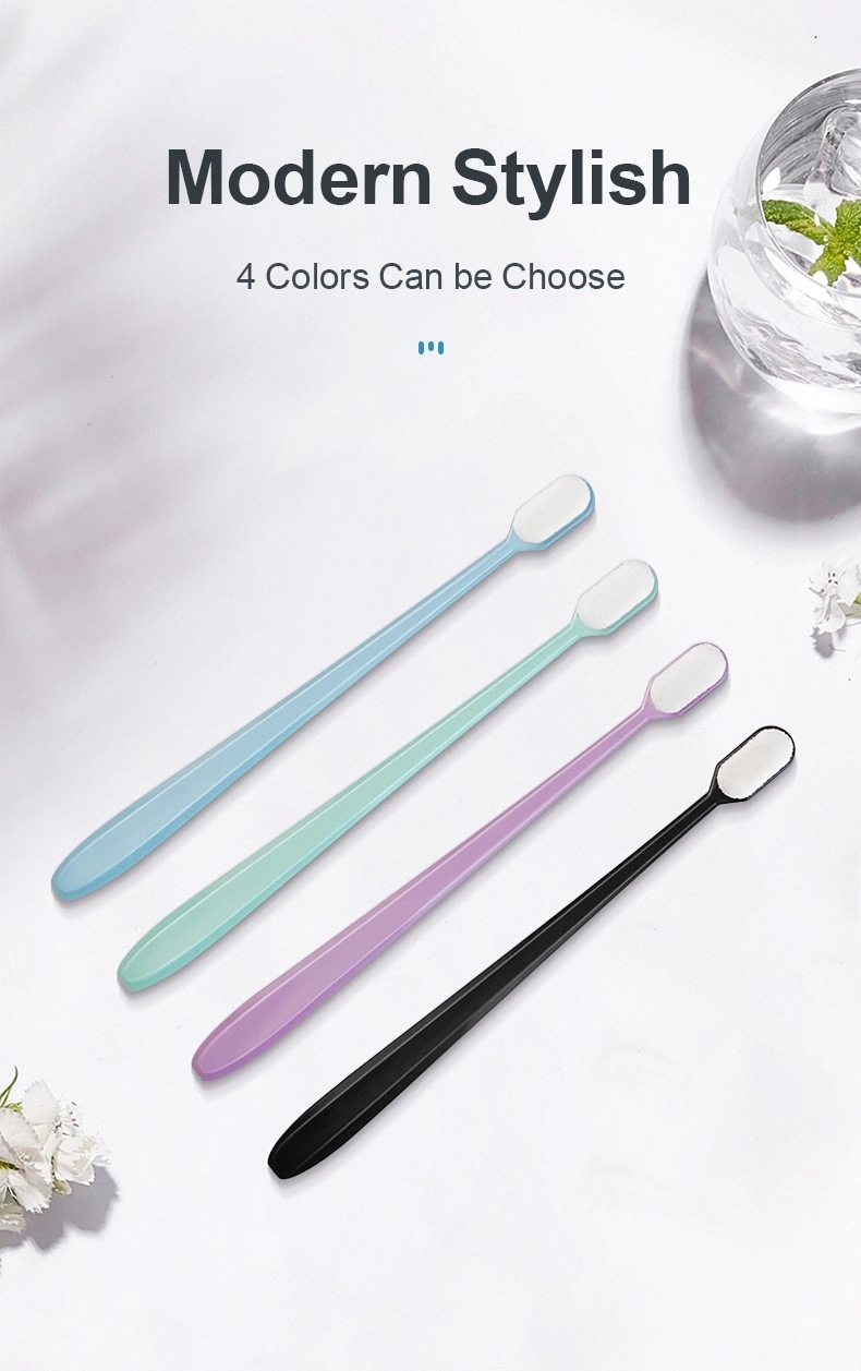Adults Toothbrush Soft-bristle Toothbrush Couples Toothbrush Soft Bristle Oral Care Health Tools 