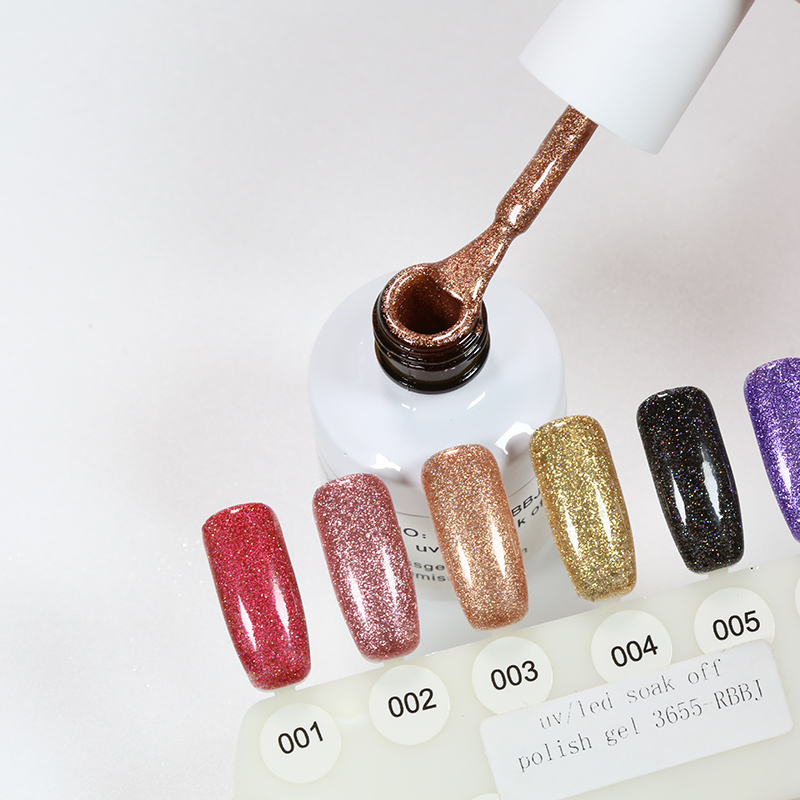 Missgel manufacture nail art cosmetic soak off glitter uv gel polish 