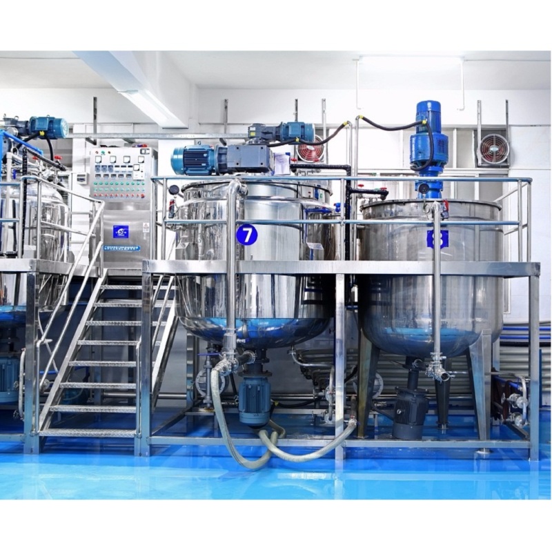 The Newest various liquid detergent and soap production line 